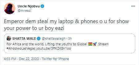 mr eazi robbed ghana