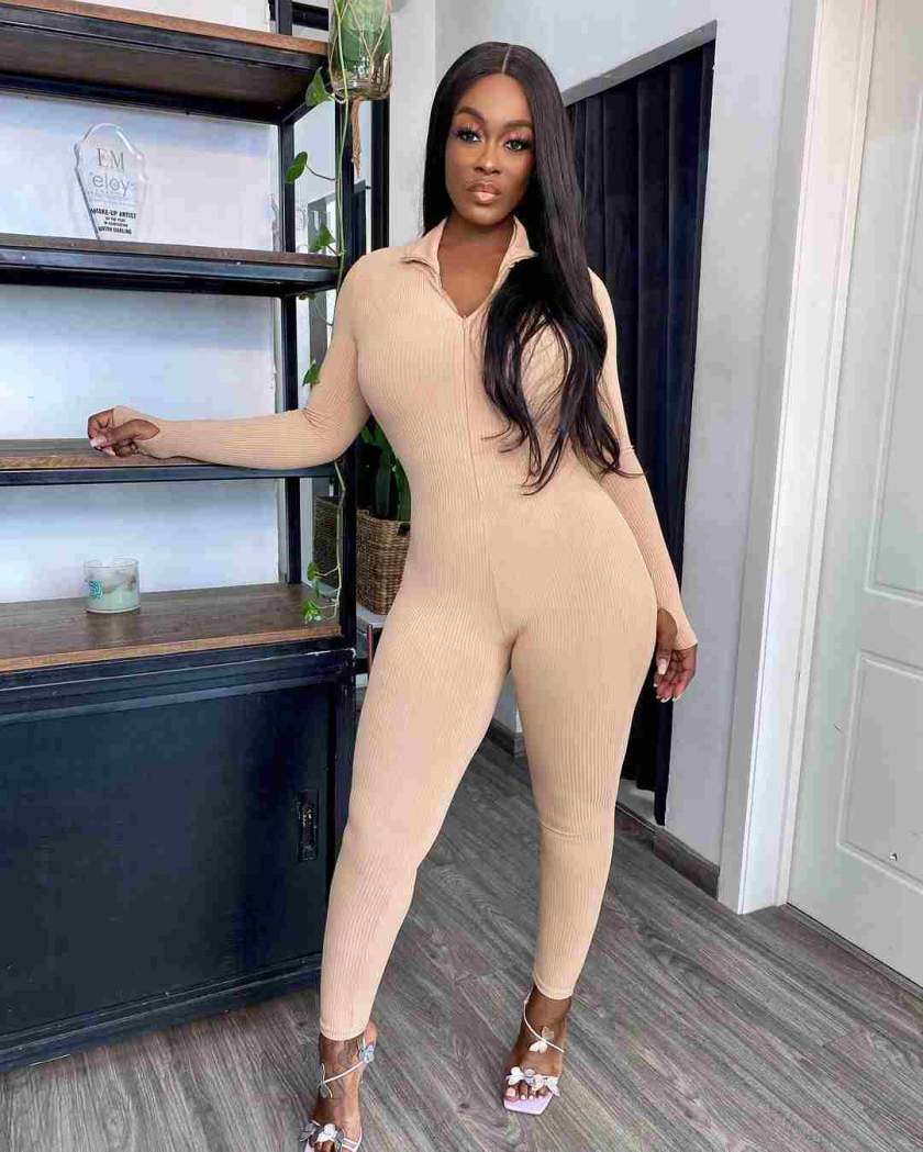 "God will judge who sold this to me" - Reality star, Uriel suffers wardrobe malfunction in UK (Video)