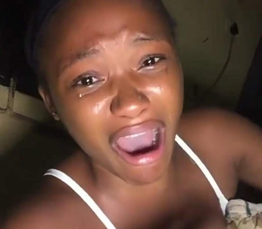 Lady breaks down in tears as she narrates how 'Charlie Charlie' entered her room (Video)