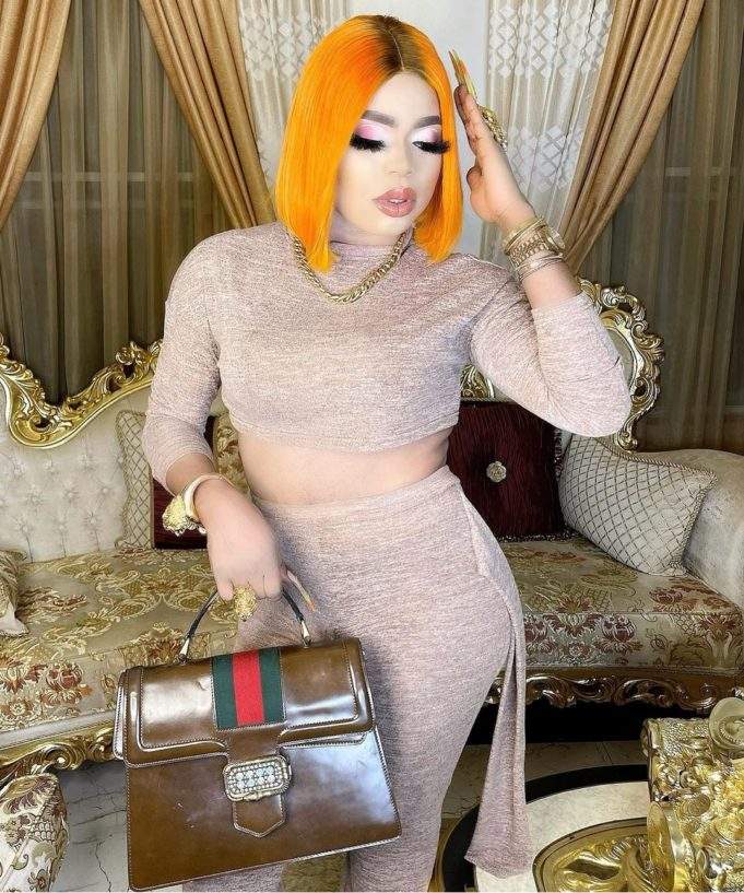 'Na for inside cell you go treat that your HIV with your wide mouth' - Bobrisky drags James Brown to filth as he leaks their chat