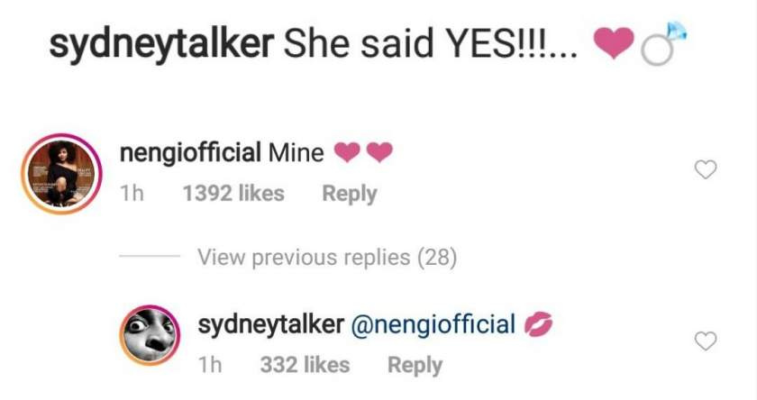 Sydney Talker proposes to Nengi and she said Yes