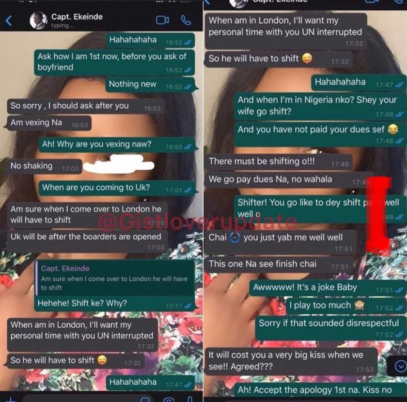 'I want my personal time with you uninterrupted' - Alleged leaked chat between Omotola Jalade's husband and his side chick