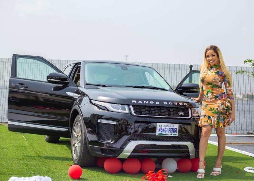 Nengi pens appreciation note to fans for buying her a Range Rover