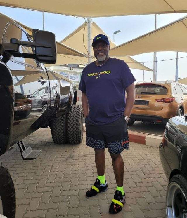 Senator Dino Melaye Shows Off His Newly Acquired Luxury Truck (Photos/Video)