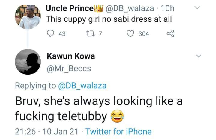 Fan mocks DJ Cuppy for not knowing how to dress, she gives savage reply