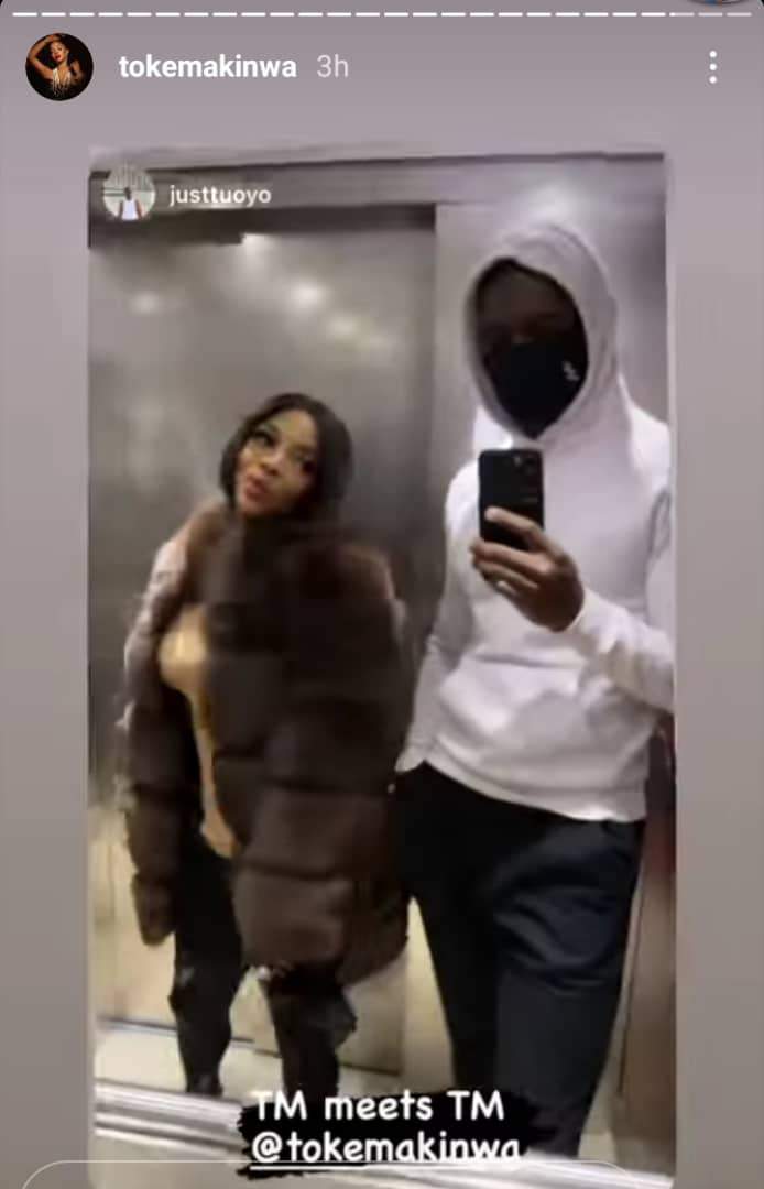 OAP Toke Makinwa Finally Shows Off Her Man, Tuoyo? (Photos)