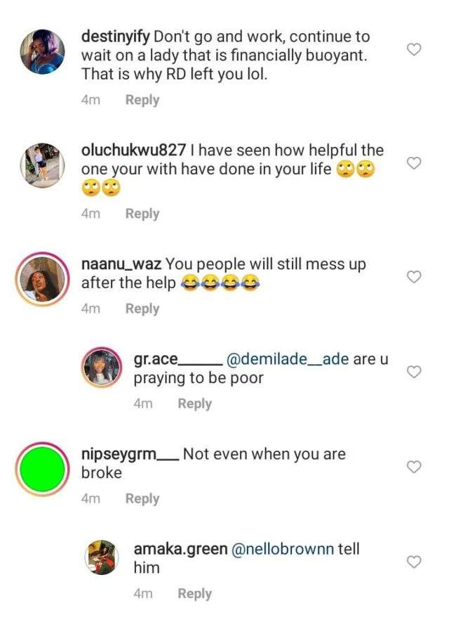 'That's why Regina Daniels dumped you' - Actor, Somadina dragged over recent post