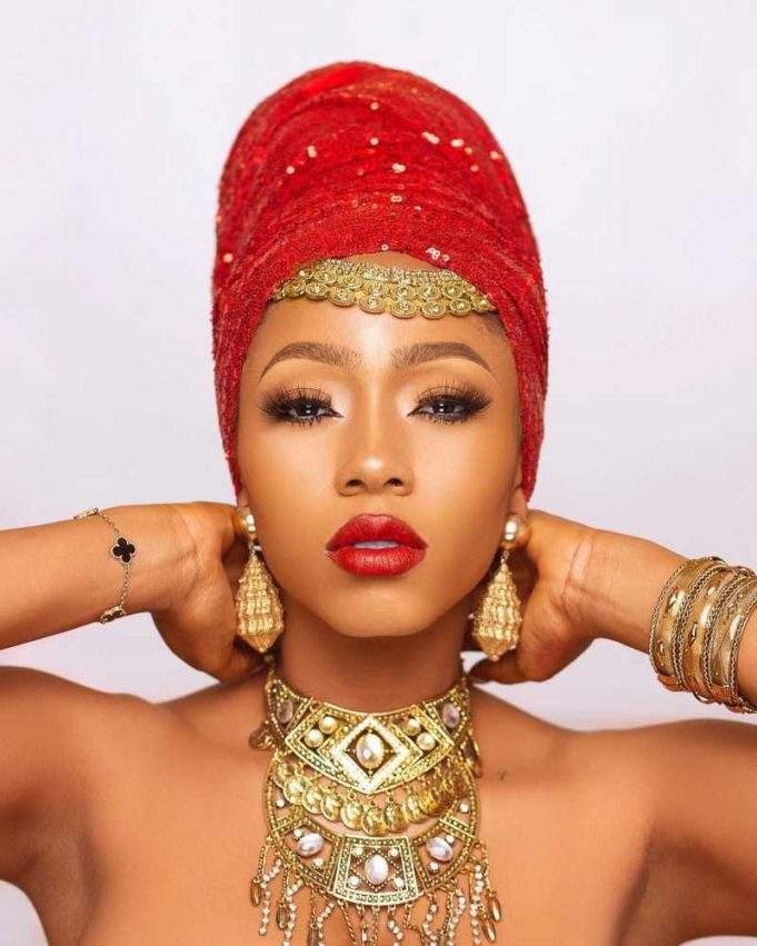 'You are typing in the nonsense again' - Mercy Eke dragged for calling herself 'powerful king'