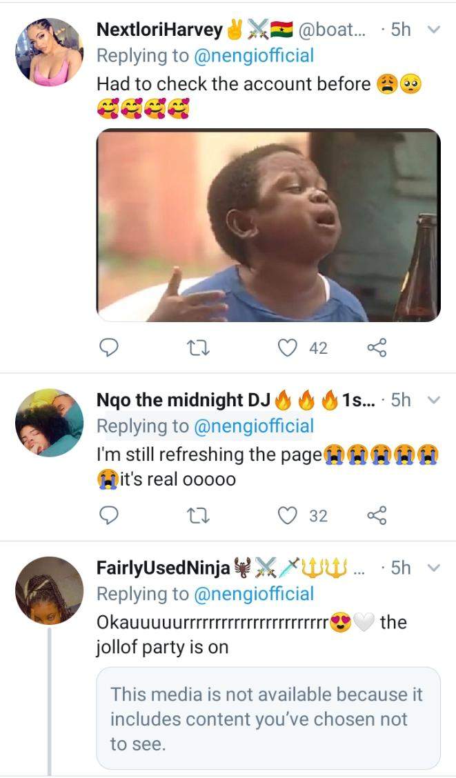 'I'm sleeping under this tweet tonight' - Fans react over Nengi's tweet about Ozo