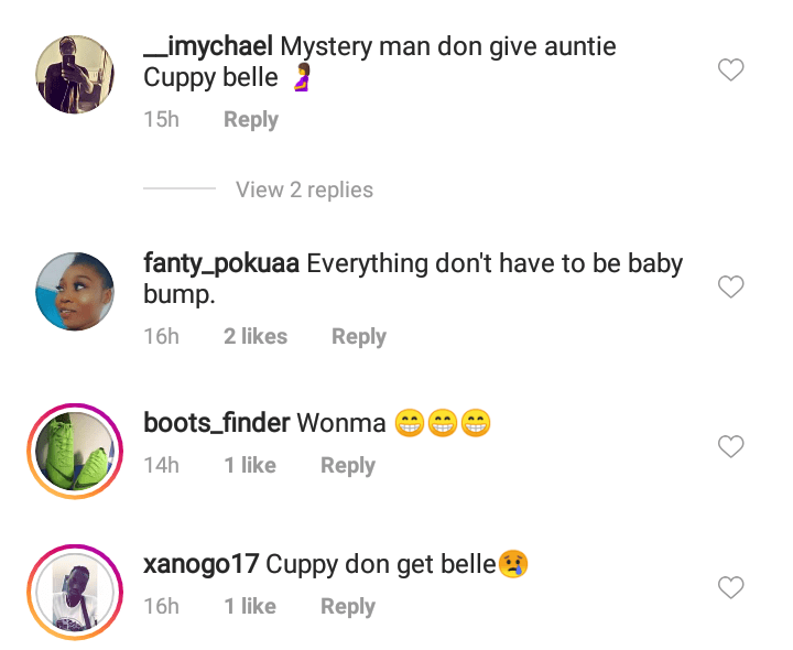 'Is she pregnant?' - Reactions as DJ Cuppy flaunts protruded tummy (Video)