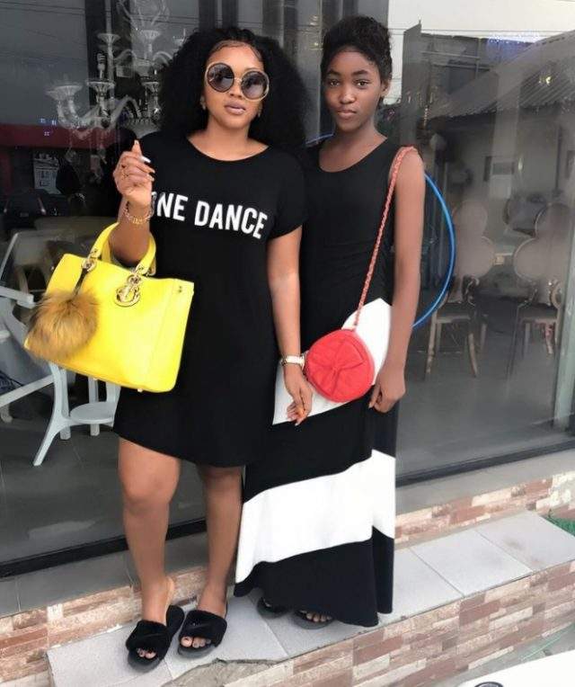 'She's learning from you madam' - Fans tackle Mercy Aigbe after she dragged her daughter, Michelle over her recent post