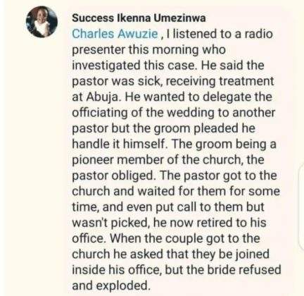 More details about death of Nigerian Pastor who allegedly refused to wed a couple because they came late (Screenshot)
