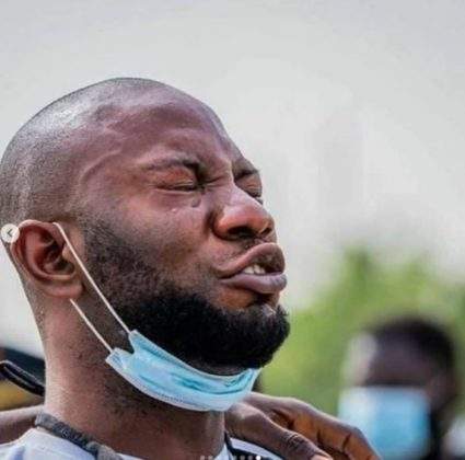 Heartbreaking photos from burial of Nigerian Airforce officers who lost their lives in Abuja plane crash