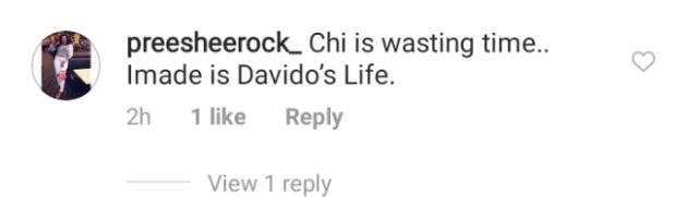 Chioma allegedly clashes with Davido over his visit to Sophia Momodu's house to see Imade
