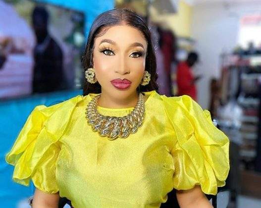 'I can't open my body, no matter how much you pay me' - Tonto Dikeh warns cloth vendors