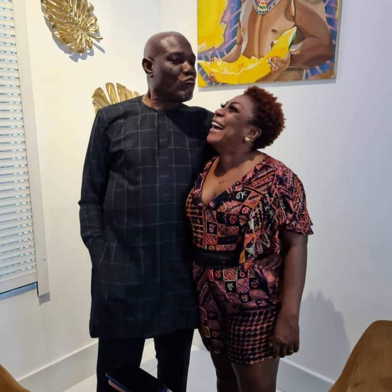 Burna Boy's mother, Bose Ogulu celebrates husband's birthday