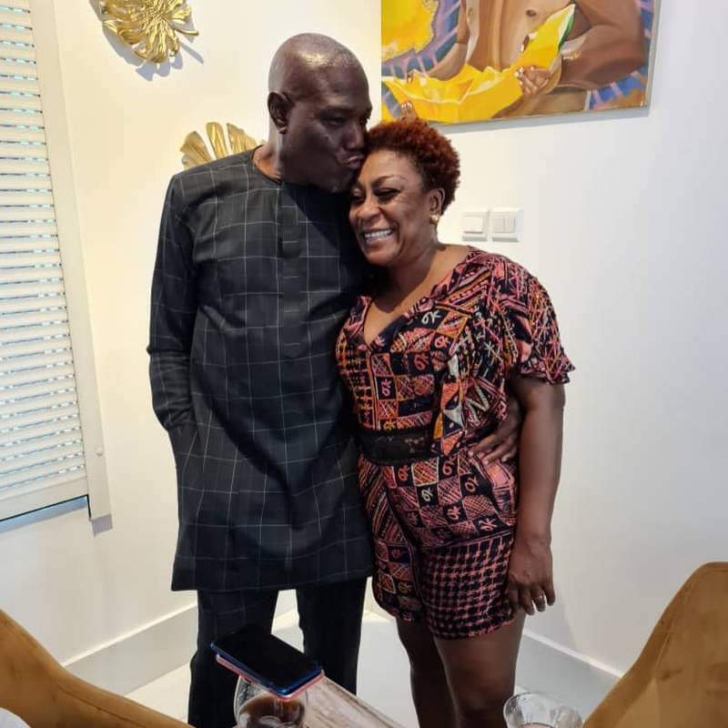 Burna Boy's mother, Bose Ogulu celebrates husband's birthday