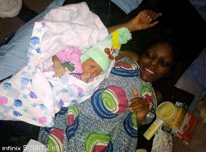 Man married to a physically disabled woman celebrates her as she gives birth to their son