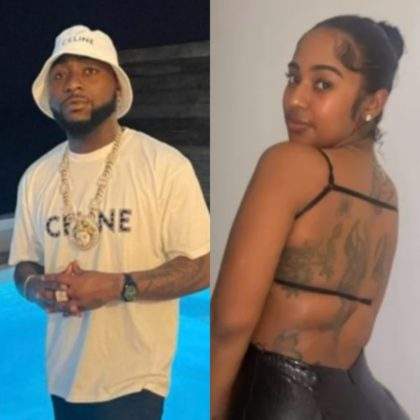 'The disrespect is too much on Chioma' - Reactions as Davido is seen kissing his new bae, Myah Yafai (Photos)