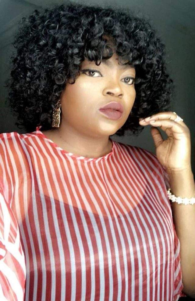 Funke Akindele replies fan who called her stingy for not doing giveaway
