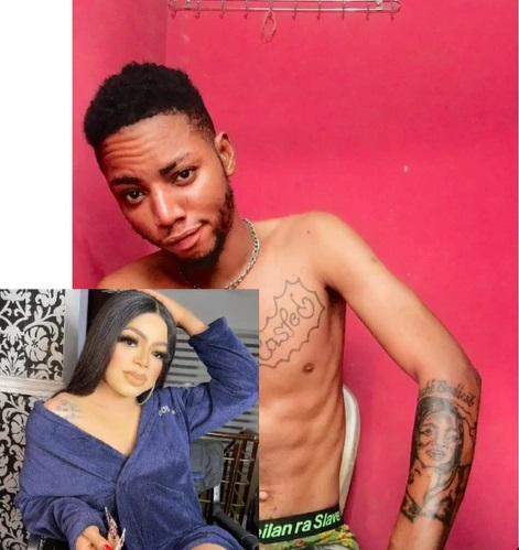 Man who tattooed Bobrisky joins crossdressing full time (Video)