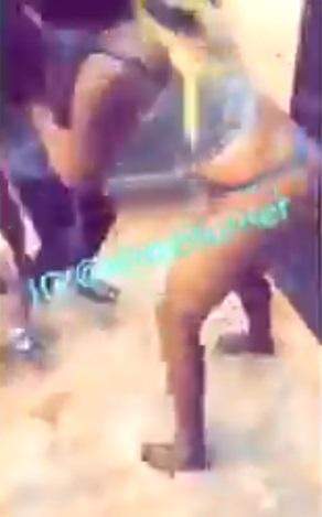 Moment two University students fight dirty over sugar daddy (Video)