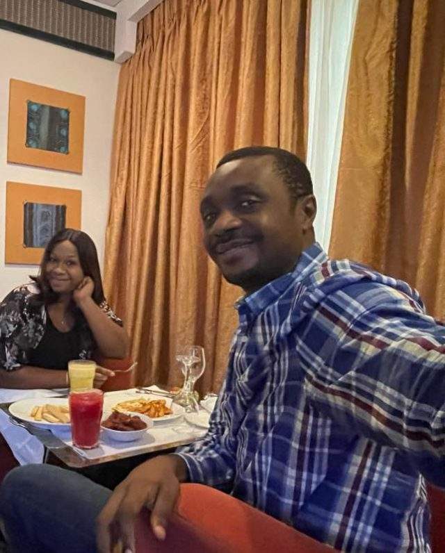 Gospel singer, Nathaniel Bassey shares loved up photos with his wife, Sarah