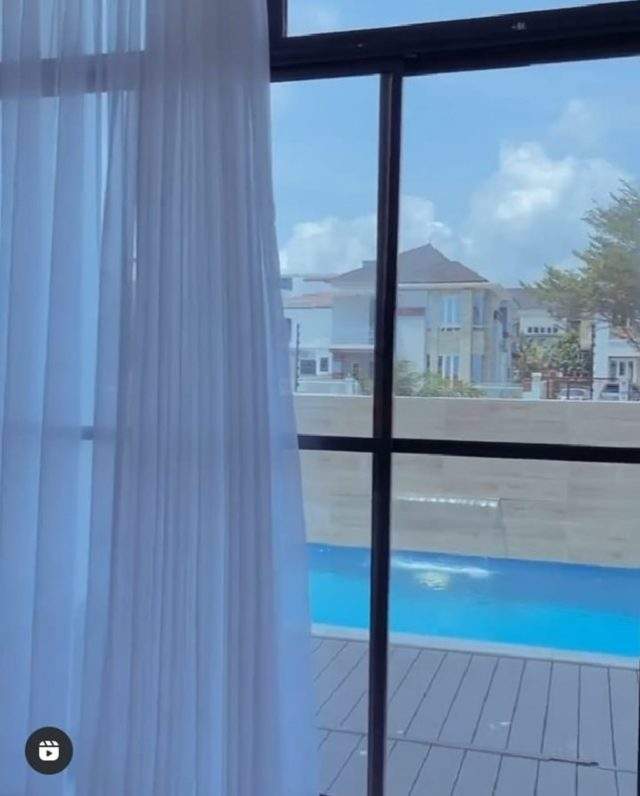Don Jazzy shows off luxury interior, swimming pool of his new mansion (Video)