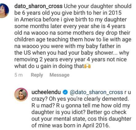'Are you crazy?' - Actress, Uche Elendu slams troll who accused her of lying about her daughter's age