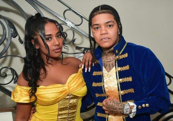 'Get your bag mama'- Rapper Young M.A reacts to Davido's alleged relationship with Ex (Video)