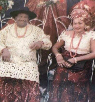 'The real reason why bilionaire Chief Ikpea divorced his wife of 39 years' - Family member