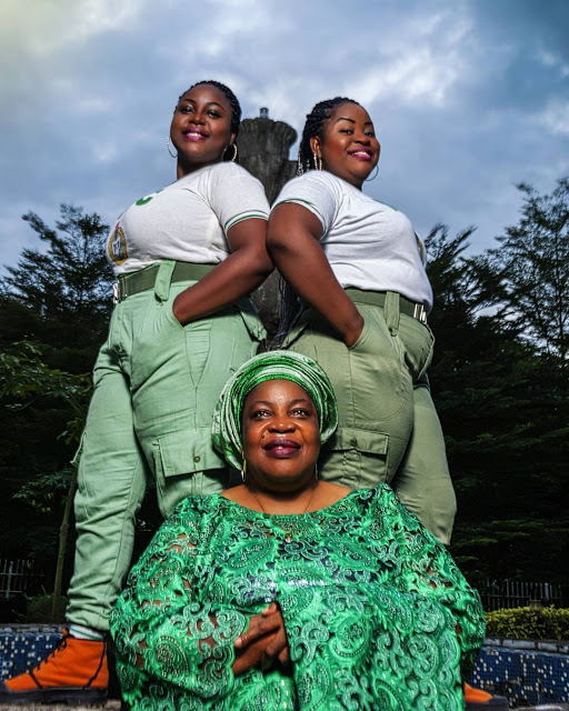 Twin Corpers Celebrate Mother's Birthday With Cool Photos