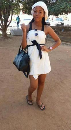 Young Lady Ties White Towel to Her University (Photos)