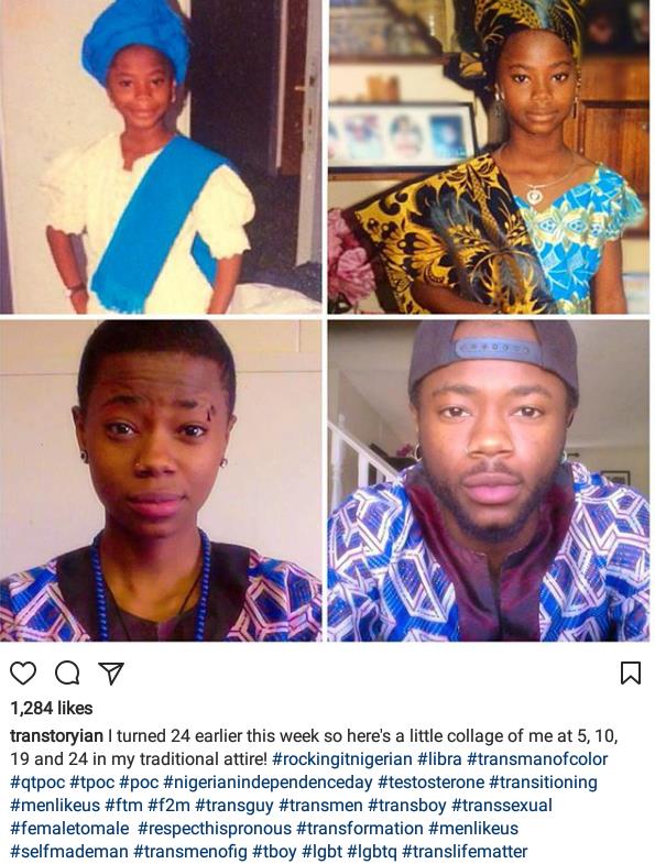 24year Old Nigerian Lady Who Surgically Turned Herself Into A Man Posts Throwback Baby Photos