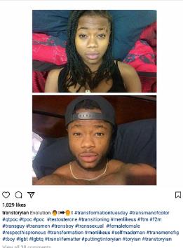 24year Old Nigerian Lady Who Surgically Turned Herself Into A Man Posts Throwback Baby Photos