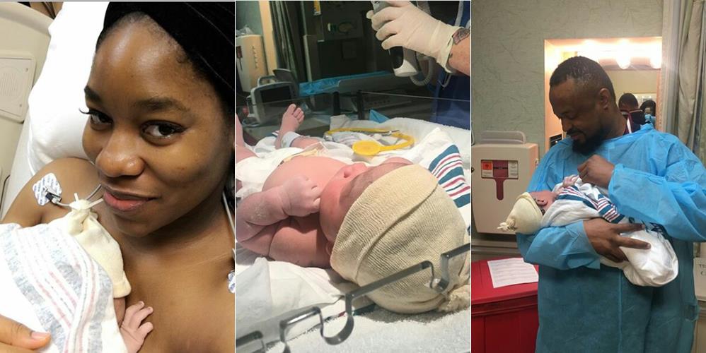 Nollywood Producer, Moses Inwang And Wife Welcome Second Child (Photos)