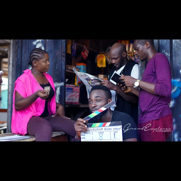 2face On Set With Susan Peters, Juliet Ibrahim, Gbenro Ajibade And Others (Photos)