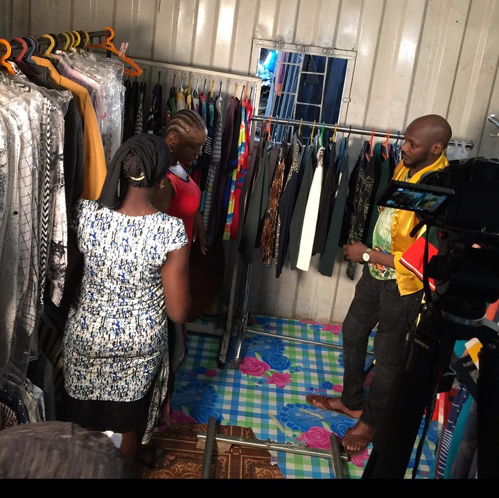 2face On Set With Susan Peters, Juliet Ibrahim, Gbenro Ajibade And Others (Photos)