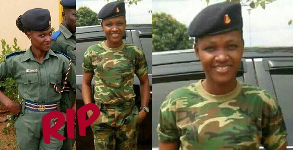 Female soldier who died a day to her birthday buried amid tears (photos)