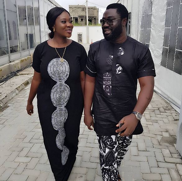 'Happiness' - Prince Odi shares cute photo with wife, Mercy Johnson