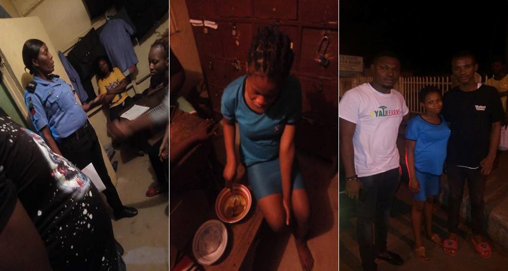 17 Year Old Pregnant Salesgirl Arrested By Her Boss For Allegedly Stealing In Delta State (Photos)