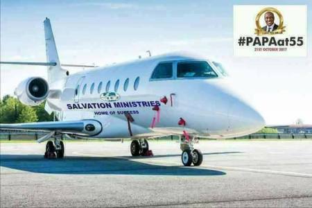 'Salvation Ministries private jet was photoshopped'- Facebook user (Photo)