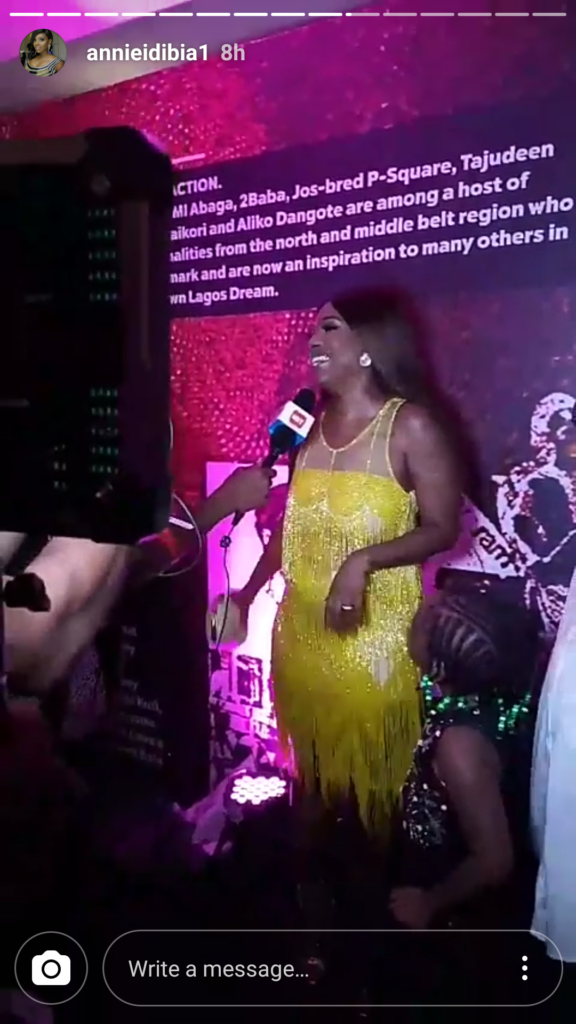 Is Annie Idibia pregnant again? Annie Idibia rocks 'baby bump' at an event (Photos)