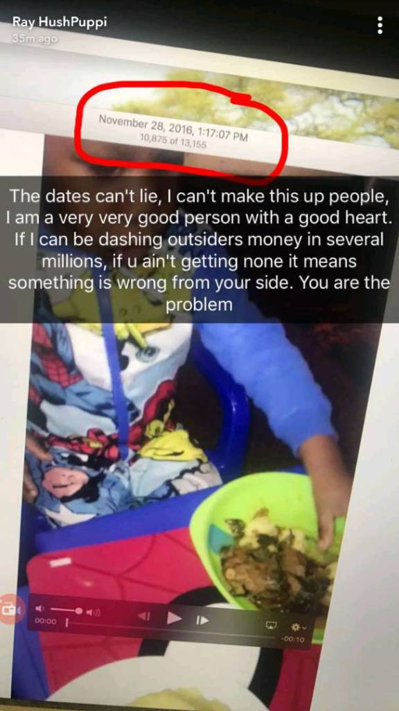 Hushpuppi Replies His Babymama Over The Allegations Of Not Taking Care Of Son, Shares Gifts