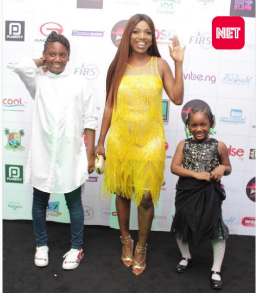 Is Annie Idibia pregnant again? Annie Idibia rocks 'baby bump' at an event (Photos)