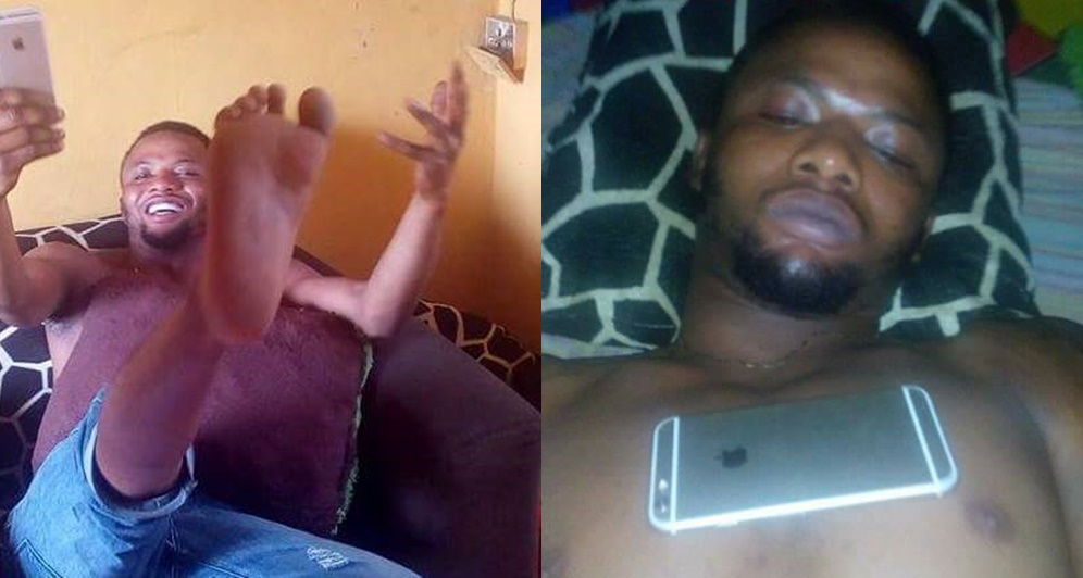 Nigerian Guy Steals Lady's Iphone 6, Flaunts The Phone On Facebook