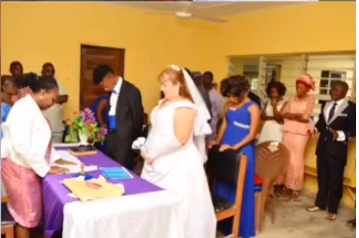 Nigerian Man Weds His Older U.S-based British Fiancée In Ekiti State