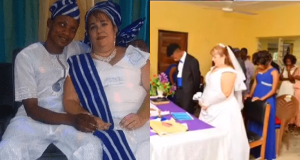 Nigerian Man Weds His Older U.S-based British Fiancée In Ekiti State