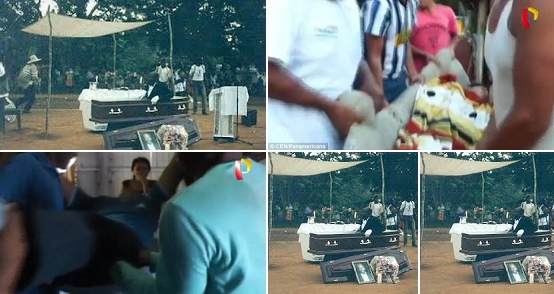 Shock As Dead Man Resurrects As He's About To Be Place Inside His Coffin. (Photos/Video)