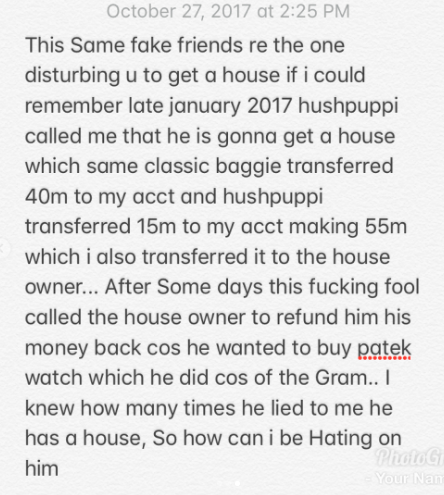 Mompha Exposes Hushpuppi, Claims His Father Is A Taxi Driver And His Mother, A Bread Seller